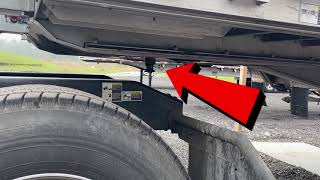 Doing a basic pre-trip on a flatbed trailer (How to video)