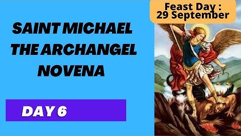9 days novena to st michael the archangel pdf