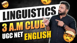 3AM Club ! UNIT Linguistics ! Topic  Theory Of Language Origin ! Vineet Pandey Sir