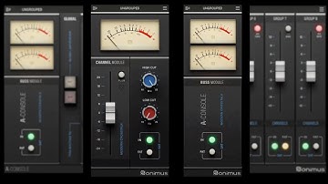 Sonimus A Console - API Style Analog Emulation:  Video Guide