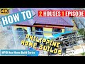 Amazing transformation two mediterranean style house builds in the philippines 6 month update