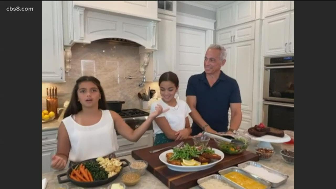 TV chef Geoffrey Zakarian and daughters come together as a family in
