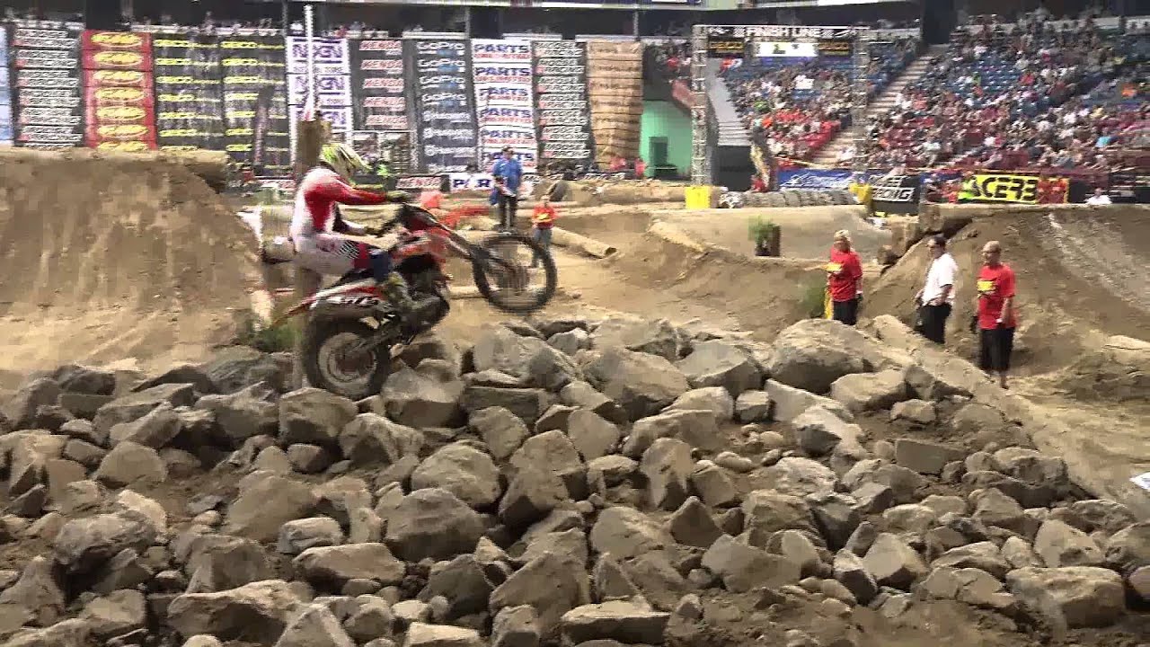 endurocross bikes 2015 ENDUROCROSS SACRAMENTO NICK THOMPSON HOT LAP