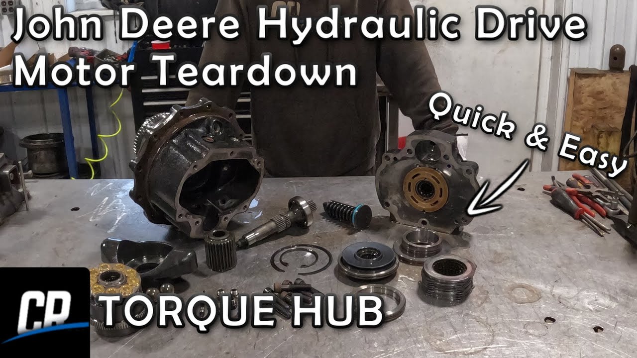Disassembling the Hydraulic Motor Side of a John Deere Torque Hub