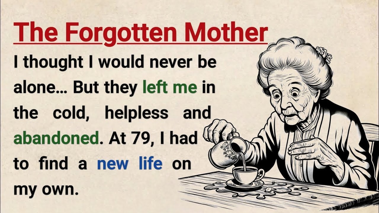 Learn English with Stories ⭐ The Forgotten Mother | Level 3 English Listening & Speaking Practice