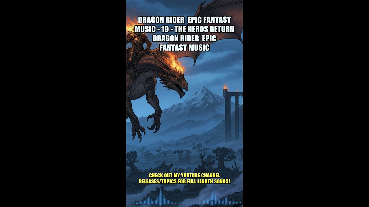 Watch Dragon Rider Epic Fantasy Music - 19 - The Heros Return (Clip) | Dragon Rider Epic Fantasy Mus… on YouTube Watch Dragon Rider Epic Fantasy Music - 19 - The Heros Return (Clip) | Dragon Rider Epic Fantasy Mus… on YouTube