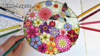 Time-Lapse: Secret Garden | Magical Jungle Coloring Book screenshot 3