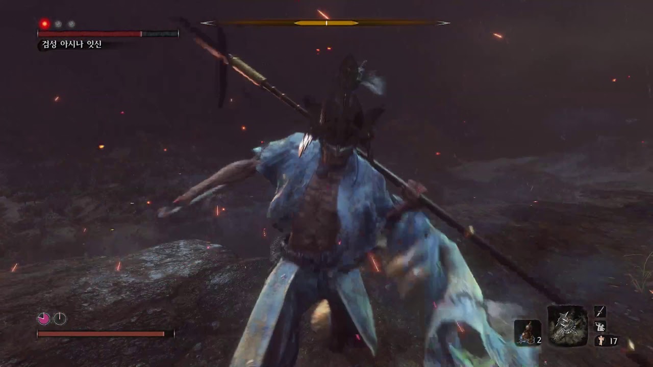 [세키로] 1인칭 모드 보스전 검성 잇신 - Sekiro First Person Mod - YouTube