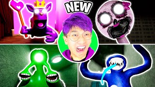 ALL GARTEN OF BANBAN 4 JUMPSCARES!? (LANKYBOX REACTION!)