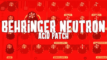 Behringer Neutron Testing - Acid Patch