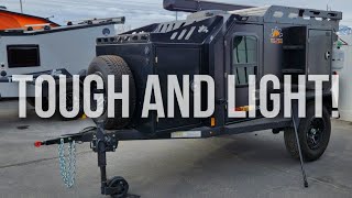 Tiny but TOUGH camper! Off Grid Trailers Expedition 2.0