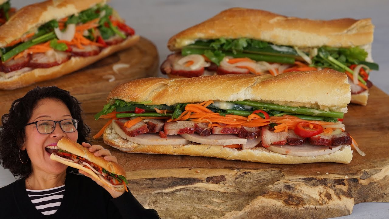 Banh Mi version facile - Le sandwich de la cuisine street food vietnamienne