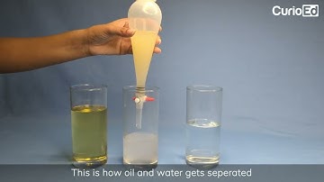 Separation of liquids | Experiment with explanation
