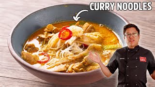 Super Simple & Delicious Curry Noodle Soup!