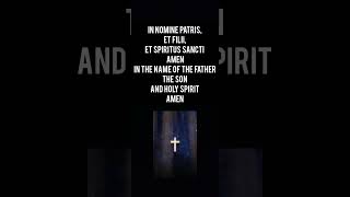 Download Lagu the sign of the cross in Latin #signofthecross #christianprayer #latin #christianity #religion MP3