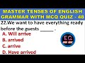 Mastering English Tenses test your skills with this MCQ exercise quiz of Tense correct form of verb