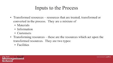 The Transformation Process