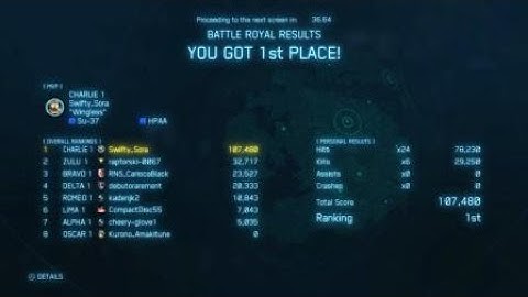 Ace Combat 7 MP: Su-37/HPAA