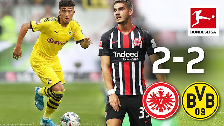 Sancho's Record Goal & BVB's Late Own Goal I Eintracht Frankfurt vs. Borussia Dortmund I 2-2