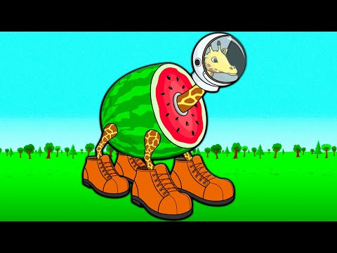 GIRAFFA CELESTE ORIGIN STORY! Story of Transformation Italian Brainrot Cartoon Animation