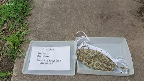 Austin woman makes masks for the community | KVUE