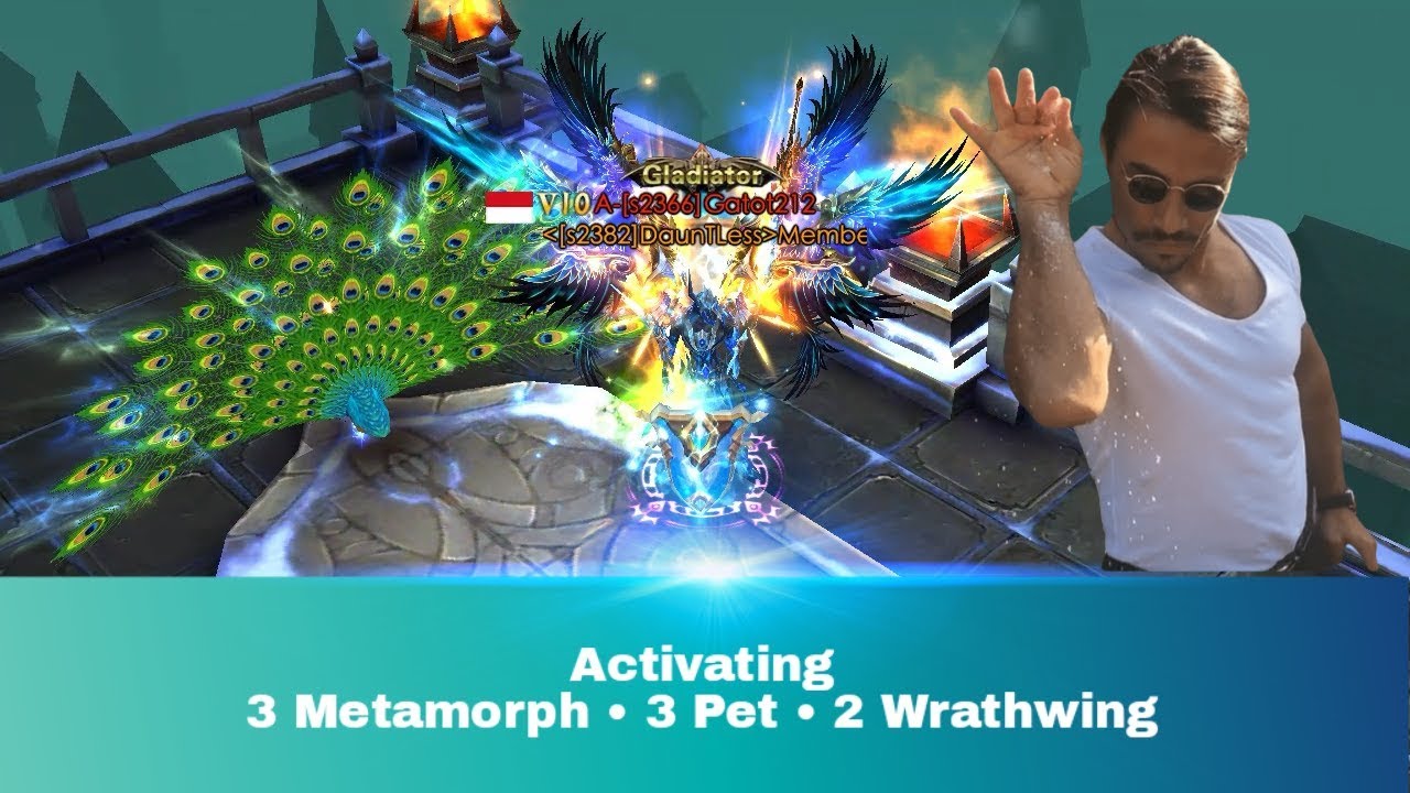 Legacy Of Discord : Activating 3 Metamorph, 3 Pet, 2 Wrathwing