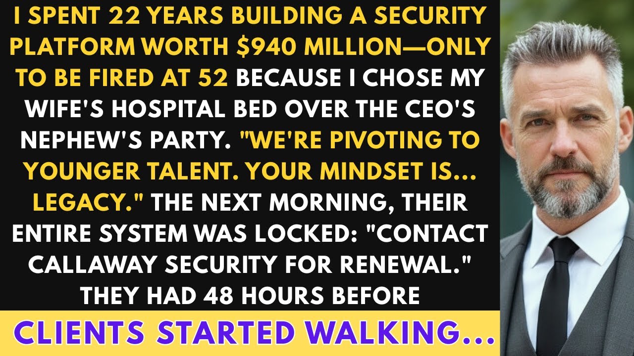 Шок: племянник генерального директора уволил меня за то, что я пропустил его вечеринку. Теперь я ...