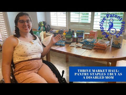 Thrive Market Haul: Pantry Staples I Buy as a Disabled Mom