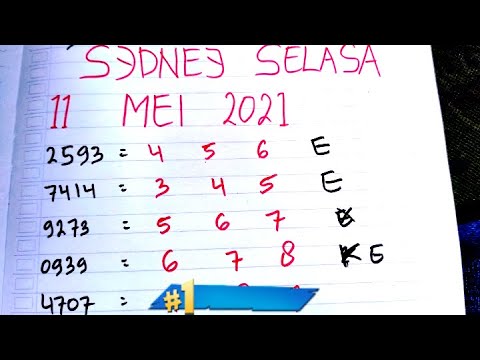 18 Cari bocoran sidney hari ini