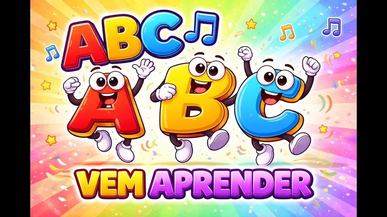 Aprenda o ABC Cantando 🎶 Música Infantil do Alfabeto - YouTube