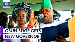 Adeleke Sworn In As Osun Governor, Promises To Be ‘Servant To All’