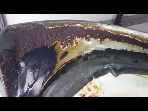 Diy how to fix rusty car trunk deck seam no welding no filler thumbnail