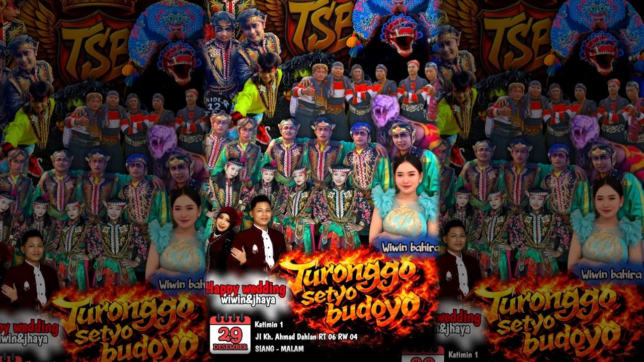 TARI SENTEREWE - JARANAN TURONGGO SETYO BUDOYO LIVE KATIMIN 1