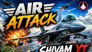 AIR ATTACK 🔥 Most Dangerous Fighter Jet Mission | Shivam YT #AirAttack #FighterJetGame #ShivamYT