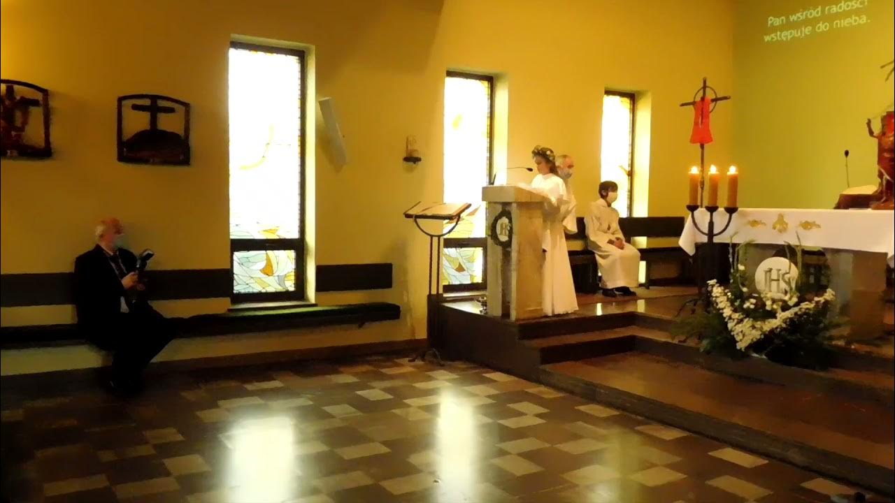 Psalm Responsoryjny Pan Wśród Radości Wstępuje Do Nieba Psalm Pan w śród radości wstępuje do nieba Anastazja Garwolińska - YouTube