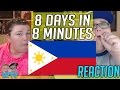 SAM BREAKS DOWN 😭 8 Days In The Philippines In 8 Minutes REACTION!! 🔥