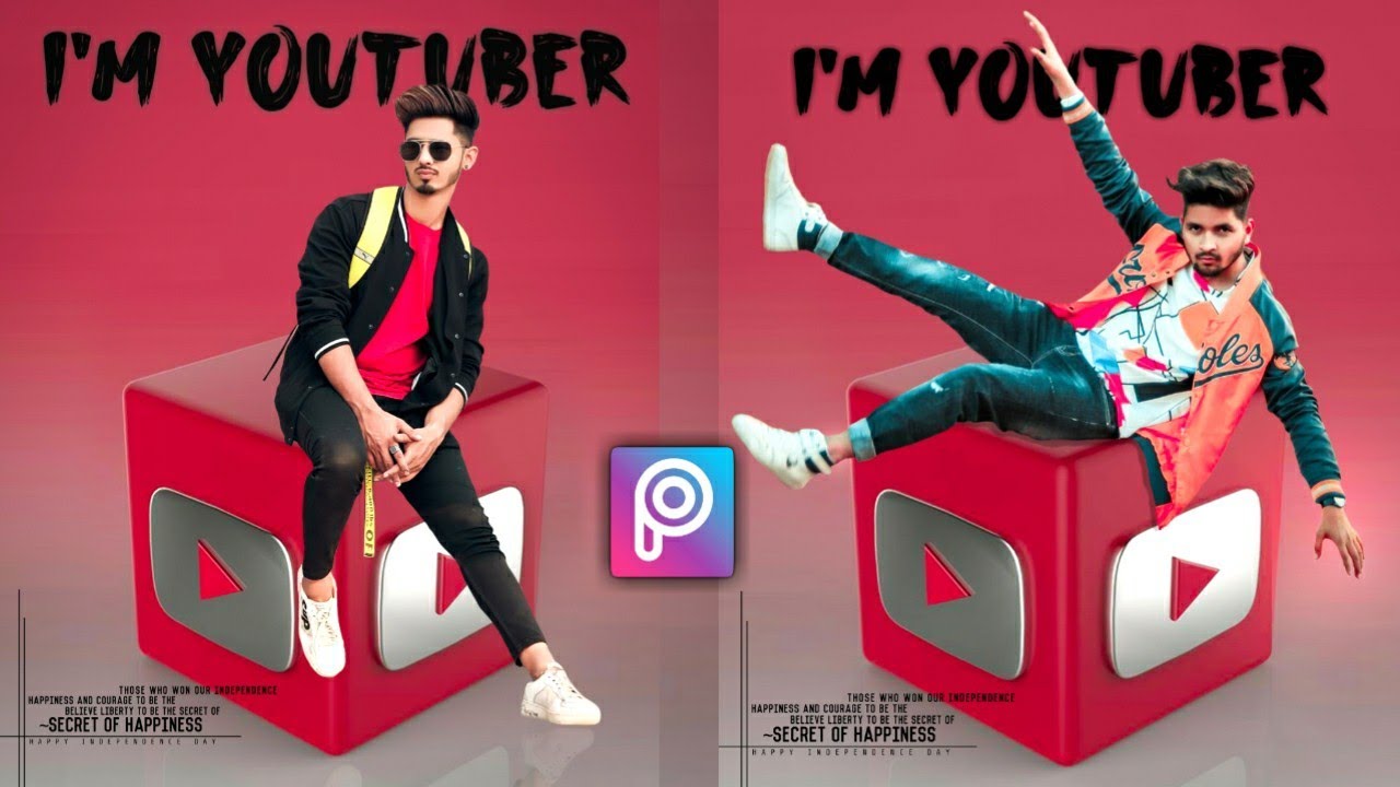 YouTuber Concept Editing | PicsArt Tutorial 2020 | Viral YouTuber Photo Editing | RTWORLD