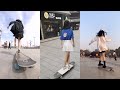 TIK TOK China Skateboard Fashion 2020/Long Board Moment Compilation/ Divertido