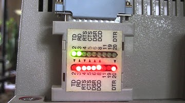 HP7475A Plotter - Serial Port DTR Handshaking