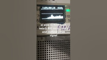 pi pico rx 40m band nearly BIG noise select  and ineffect small signal2025年6月30日