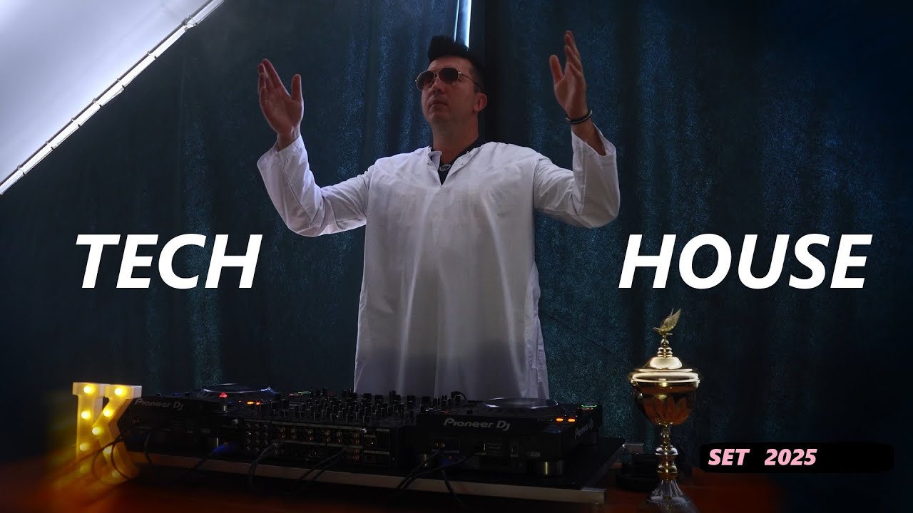 Dj Karlooss  - Tech House Set 2025  Live from Club Cialo Dj 1 Hour mix 19.06.25 Poland Wroclaw music