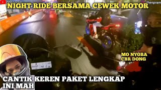 CEWEK CANTIK JAGO NAIK MOTOR SPORT⁉️  AUTO GEBERIN SURABAYA