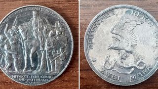 картинка: Купил монету 2 марки 1913 ТОЛПА в ПРУФ | Опять PROOF ?