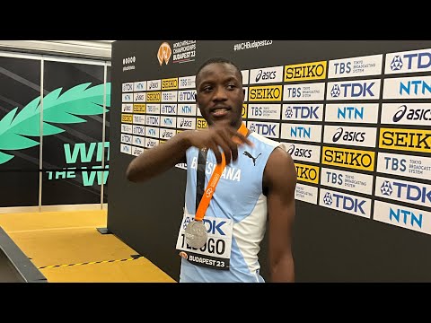 A shining star, and his proud mom - Meet Botswana’s sprints wonder kid Letsile Tebogo / Budapest 23