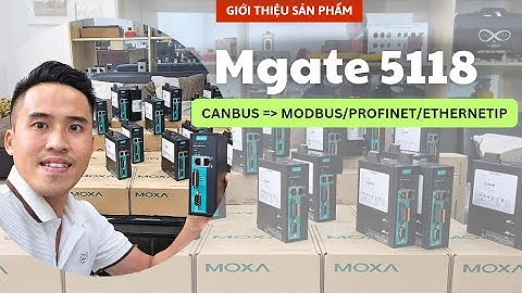Mgate 5118, Chuyển đổi giao thức Canbus sang Modbus TCP-RTU/Profinet/EthernetIP