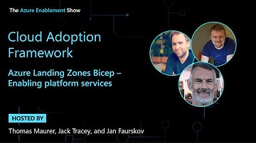 Azure Landing Zones Bicep – Enabling platform services