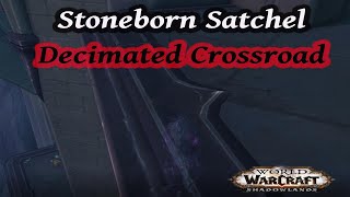 Revendreth Stoneborn Satchel ~ Decimated Crossroad ~ World of Warcraft Shadowlands