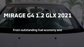 MITSUBISHI MIRAGE G4 1.2 GLX CVT 2021