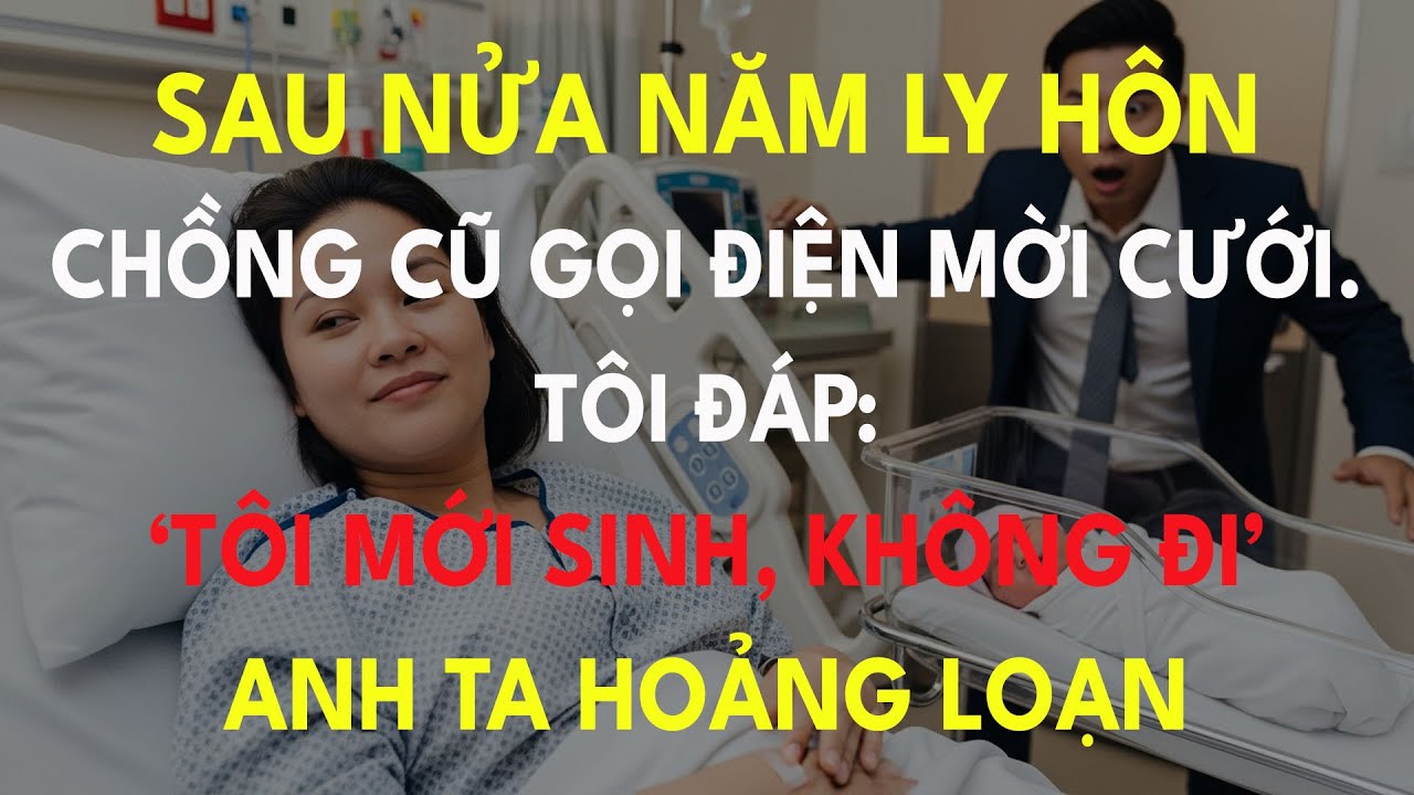 Sau Nửa Năm Ly Hôn, Chồng Cũ Gọi Điện Mời Cưới. Tôi Đáp: ‘Tôi Mới Sinh, Không Đi’. Anh Ta Hoảng Loạn
