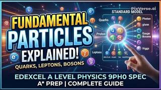 Fundamental Particles Explained | Edexcel A Level Physics 9PH0